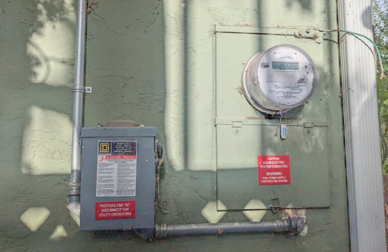 CalPacific Power main panel upgrade in Bay Area, CA, showing detailed electrical work and code-compliant installation in residential setting.
