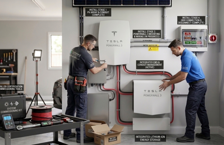 Battery System Installation